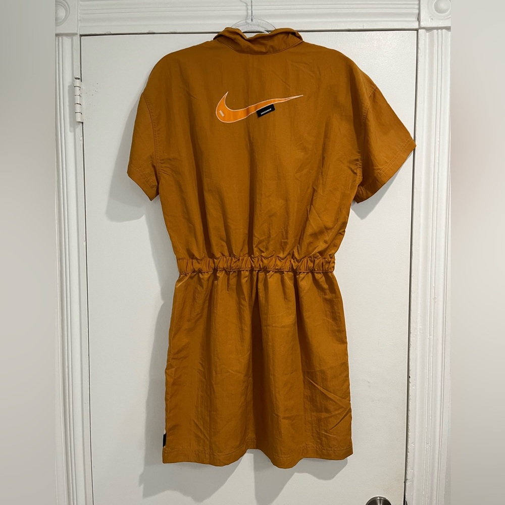 Nike Swooshwear Nylon‎ Desert Ochre/Orange Dress Sz. M NWT - Picture 7 of 13